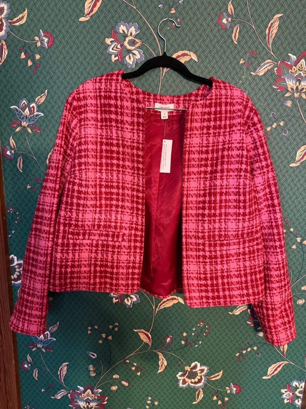 Azalea Pink Tweed Dress and Open Blazer Set- READ - Picture 5 of 7